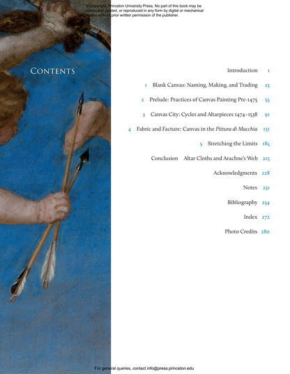 Venetian Canvas and the Transformation of Painting