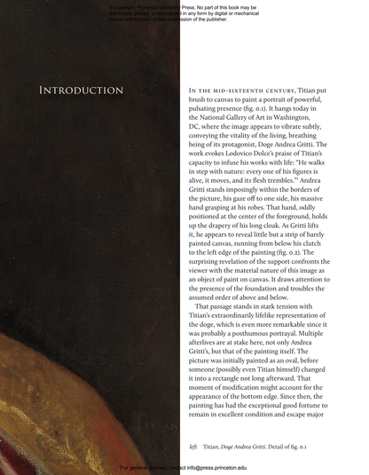Venetian Canvas and the Transformation of Painting
